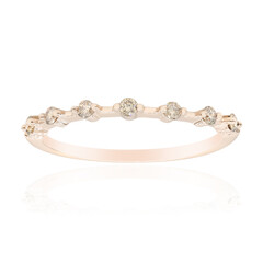 Anillo en oro con Diamante rosa de Francia de Argyle SI1