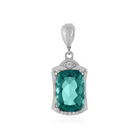 Colgante en plata con Fluorita de Esperanza