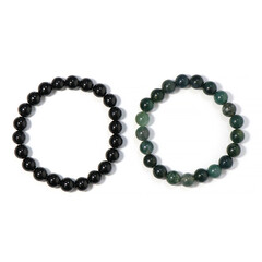 Brazalete con Turmalina negra