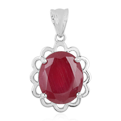 Colgante en plata con Rubí de Madagascar