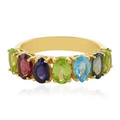 Anillo en plata con Peridoto