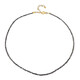 Collar en plata con Diamante plateado