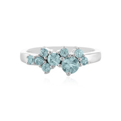 Anillo en plata con Zircón de Ratanak Kirí