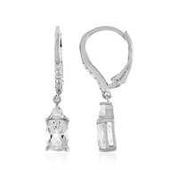 Pendientes en plata con Danburita