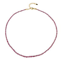 Collar en plata con Diamante plateado