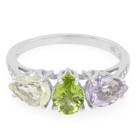 Anillo en plata con Piedra preciosa