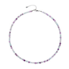 Collar en plata con Fluorita