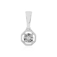 Colgante en oro con Diamante limpio a lupa F (LUCENT DIAMONDS)