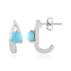 Pendientes en plata con Turquesa bella durmiente (de Melo)