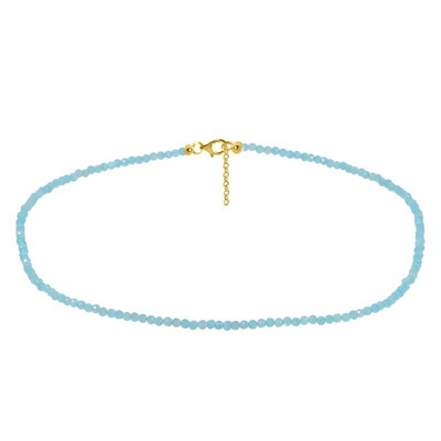 Collar en plata con Amazonita