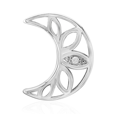Colgante en plata con Diamante SI1 (G) (Annette)