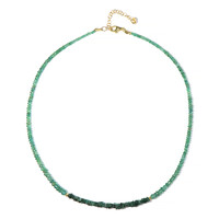 Collar en plata con Esmeralda de Zambia