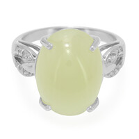 Anillo en plata con Aragonita de Capillitas