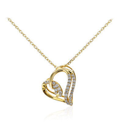 Collar en oro con Diamante SI2 (H) (Smithsonian)