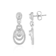 Pendientes en plata con Zircón