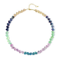 Collar en plata con Fluorita