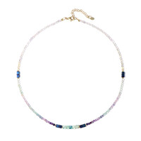 Collar en plata con Fluorita verde