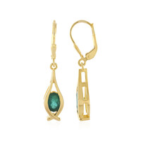 Pendientes en plata con Grandidierita