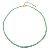 Collar en plata con Esmeralda de Zambia