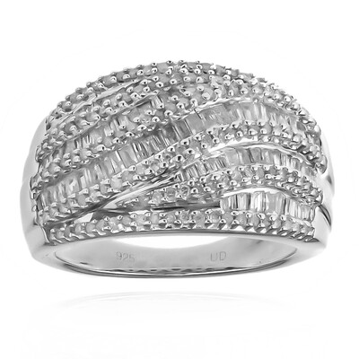 Anillo en plata con Diamante I3 (H)