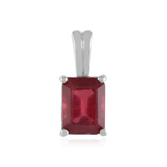 Colgante en plata con Rubí de Bemainty