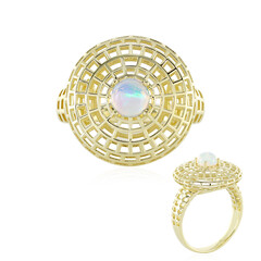 Anillo en oro con Ópalo de Welo (Ornaments by de Melo)