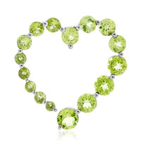 Colgante en plata con Peridoto