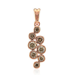 Colgante en oro con Diamante rosa de Francia de Argyle SI1