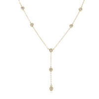 Collar en oro con Diamante FL (G) (de Melo)