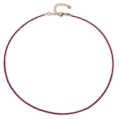 Collar en plata con Rubí de Tanzania