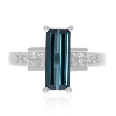 Anillo en oro con Indicolita (CIRARI)