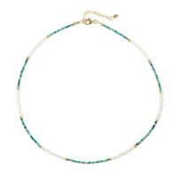 Collar en plata con Turquesa