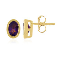 Pendientes en plata con Amatista