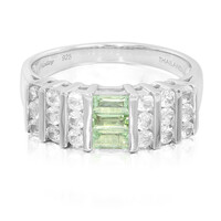 Anillo en plata con Turmalina Paraíba