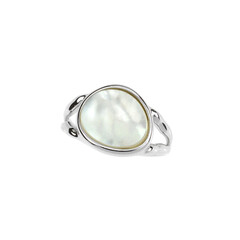 Anillo en plata con Nácar