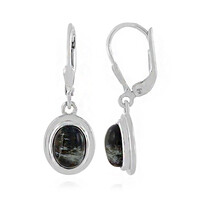 Pendientes en plata con Pietersita