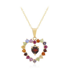 Collar en plata con Granate