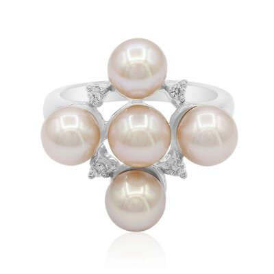 Anillo en plata con Perla Freshwater (TPC)