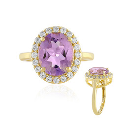 Anillo en plata con Ametrino de Anahí