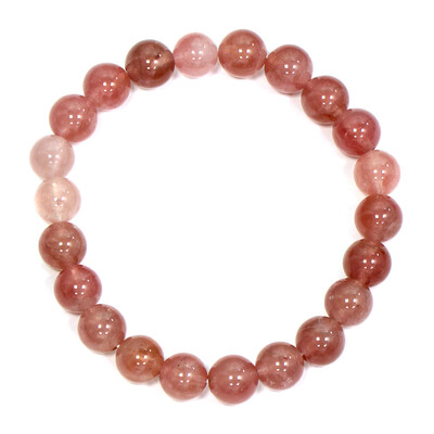 Brazalete con Cuarzo rosa