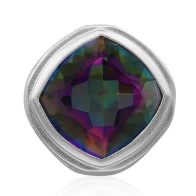 Colgante en plata con Cuarzo místico (MONOSONO COLLECTION)