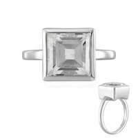 Anillo en plata con Cuarzo blanco