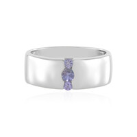 Anillo en plata con Tanzanita (de Melo)