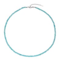 Collar en plata con Amazonita