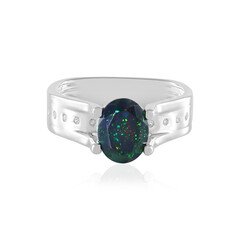 Anillo en plata con Ópalo de Mezezo (de Melo)