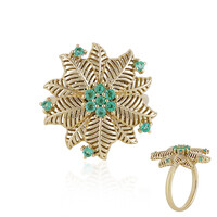 Anillo en oro con Esmeralda de Colombia (Ornaments by de Melo)