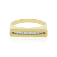 Anillo en oro con Diamante SI2 (H) (de Melo)