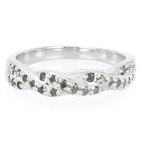 Anillo en plata con Diamante fantasía