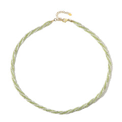 Collar en plata con Peridoto