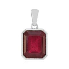Colgante en plata con Rubí de Madagascar
